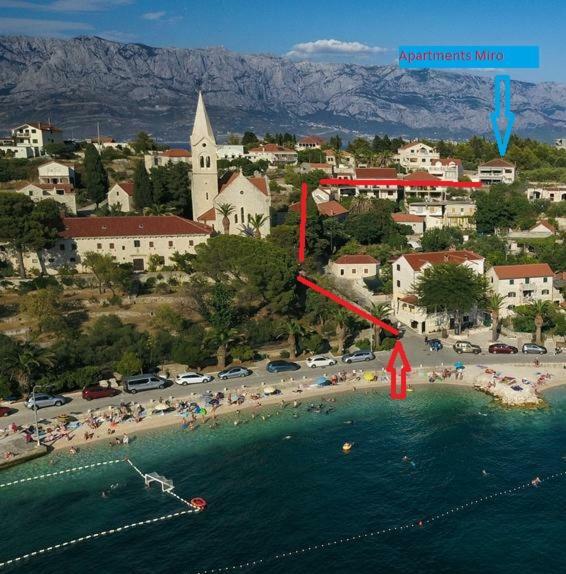 Apartments&Rooms Miro Sea View - Near Beach Sumartin Exteriér fotografie